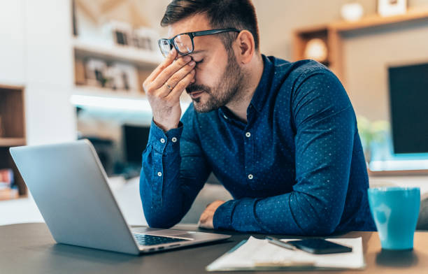 male estrogen blocker - a picture of a moody man